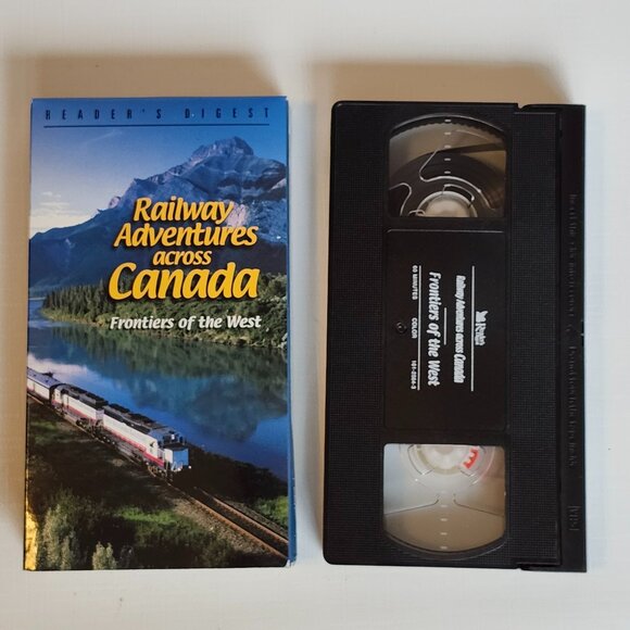 VINTAGE Readers Digest Railway Adventures Across Canada VHS Box Set 3 VHS Tapes - Picture 4 of 11